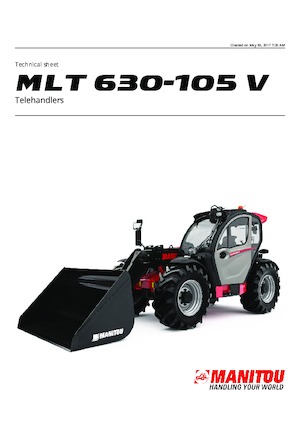 Teleskopski utovarivači Manitou MLT 625