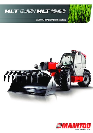 Teleskopski utovarivači Manitou MLT 840-115 PS
