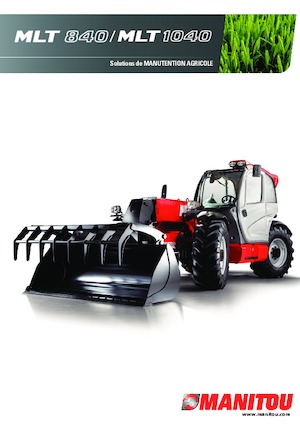 Teleskopski utovarivači Manitou MLT 840-115 PS