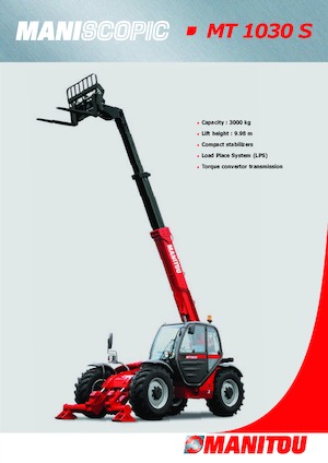 Teleskopski utovarivači Manitou MT 1030 Easy