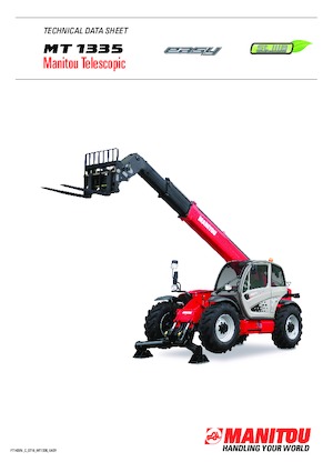 Teleskopski utovarivači Manitou MT 1335 H easy