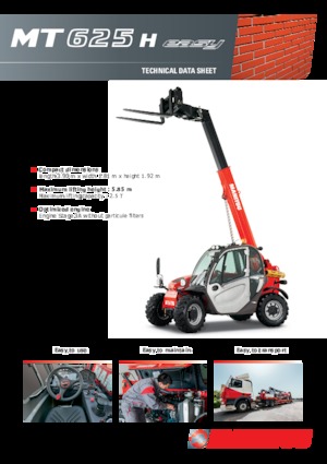 Teleskopski utovarivači Manitou MT 625 H Easy