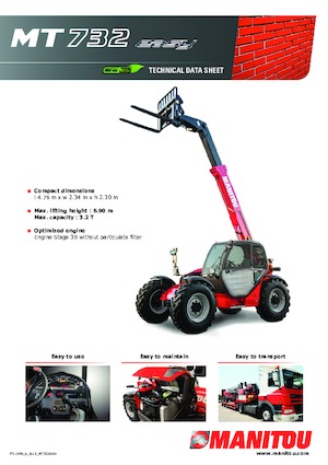 Teleskopski utovarivači Manitou MT 732 Easy