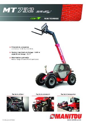 Teleskopski utovarivači Manitou MT 732 Easy