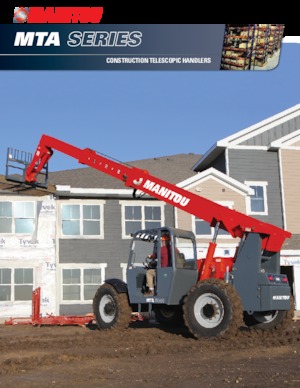 Teleskopski utovarivači Manitou MTA 6034