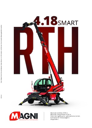 Rotirajući teleskopski utovarivači MAGNI RTH 4.18 Smart