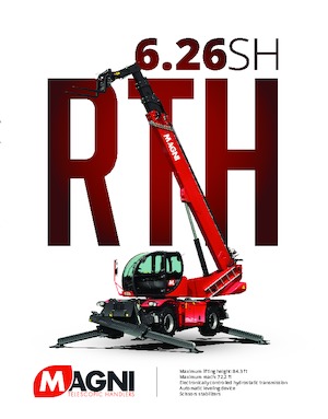 Rotirajući teleskopski utovarivači MAGNI RTH 6.26 SH