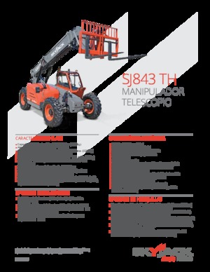 Teleskopski utovarivači Skyjack SJ843 TH