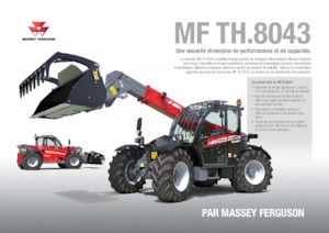 Teleskopski utovarivači Massey Ferguson TH.8043