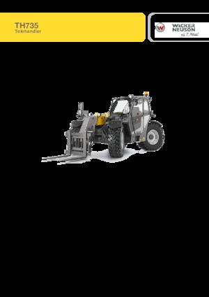 Teleskopski utovarivači Wacker Neuson TH735