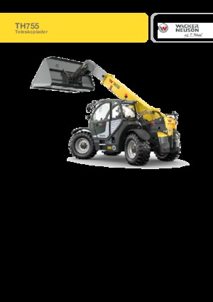 Teleskopski utovarivači Wacker Neuson TH755