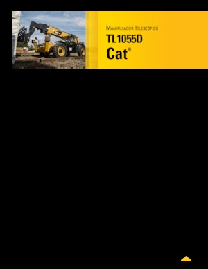 Teleskopski utovarivači Caterpillar TL1055D