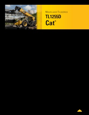 Teleskopski utovarivači Caterpillar TL1255D