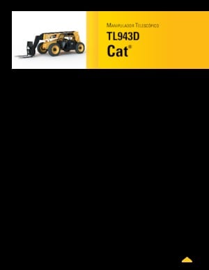 Teleskopski utovarivači Caterpillar TL943D