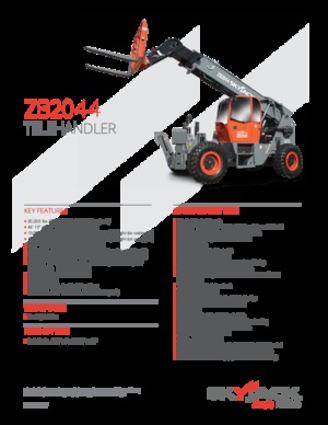 Teleskopski utovarivači Skyjack ZB 2044