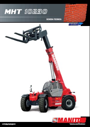 Teleskopski utovarivači Manitou MHT 10230