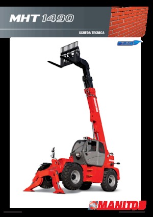 Teleskopski utovarivači Manitou MHT 1490