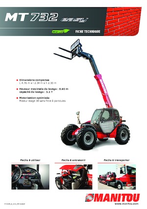 Teleskopski utovarivači Manitou MT 732-100 PS Comfort