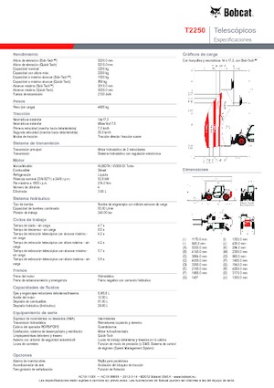 Teleskopski utovarivači Bobcat T 2250