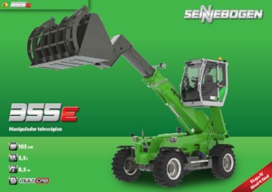 Rotirajući teleskopski utovarivači Sennebogen 355 E 