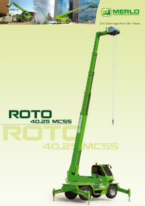 Rotirajući teleskopski utovarivači Merlo Roto 40.25 MCSS