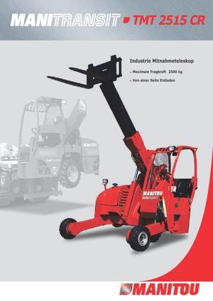 Teleskopski viličari montirani na kamion Manitou TMT 25-15 CR