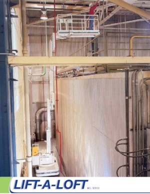 Vertikalna podizna platforma s jednim jarbolom Lift-A-Loft MCL30.05 