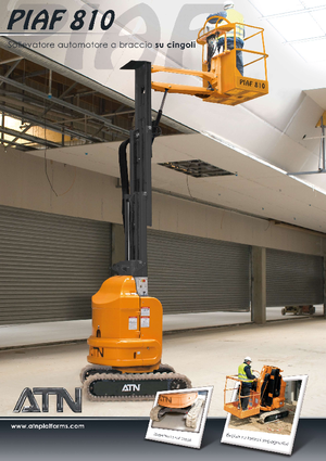 Vertikalna podizna platforma s jednim jarbolom ATN Piaf 810