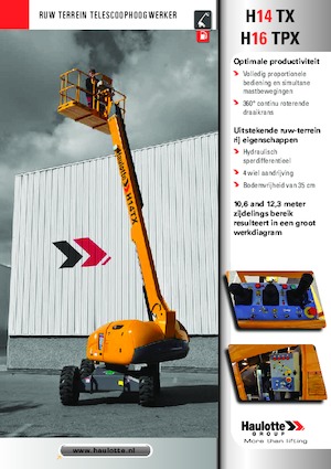 Teleskopska podizna platforma na gusjenicama Haulotte H16 TPX