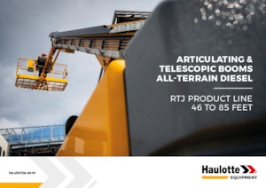 Teleskopska podizna platforma na gusjenicama Haulotte HT85 RTJ PRO