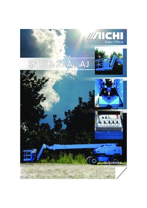 Teleskopska podizna platforma na gusjenicama Aichi SP21A