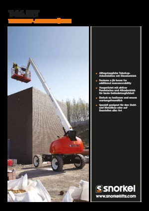 Teleskopska podizna platforma na gusjenicama Snorkel T46JRT