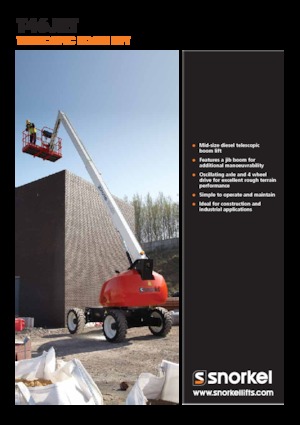 Teleskopska podizna platforma na gusjenicama Snorkel T46JRT