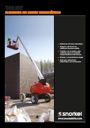 Teleskopska podizna platforma na gusjenicama Snorkel T46JRT