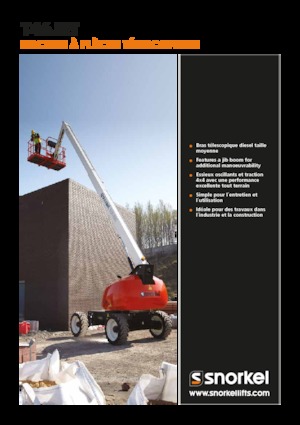 Teleskopska podizna platforma na gusjenicama Snorkel T46JRT