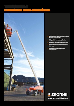 Teleskopska podizna platforma na gusjenicama Snorkel TB86J