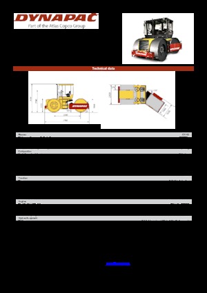 Valjci na tri kotača Dynapac CS 142