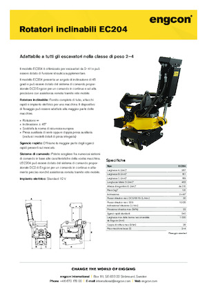 Tiltrotatori engcon EC204