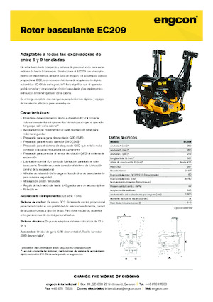 Tiltrotatori engcon EC209