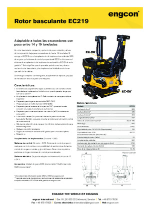 Tiltrotatori engcon EC219
