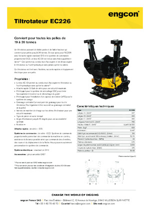 Tiltrotatori engcon EC226