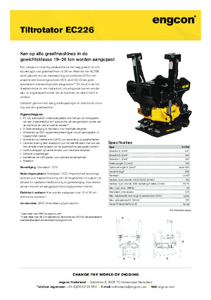 Tiltrotatori engcon EC226