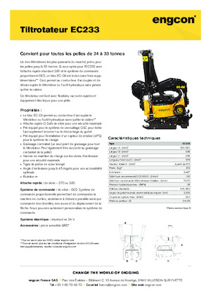 Tiltrotatori engcon EC233