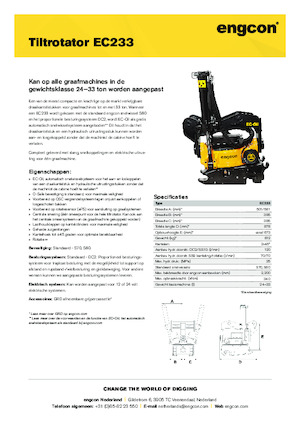 Tiltrotatori engcon EC233