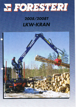 Dizalice za utovar drveta Foresteri 2008 T