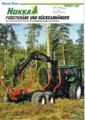 Dizalice za utovar drveta Nokka 2551