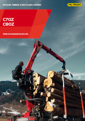 Dizalice za utovar drveta Epsilon C 80 Z 73