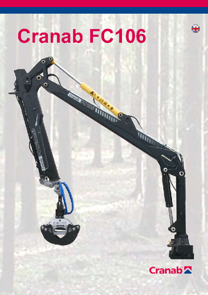 Dizalice za utovar drveta Cranab FC 106 Combi