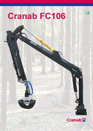 Dizalice za utovar drveta Cranab FC 106 Combi