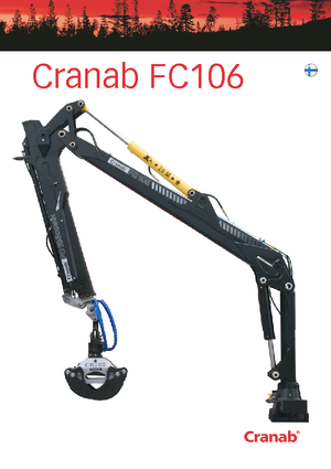Dizalice za utovar drveta Cranab FC 106 Combi
